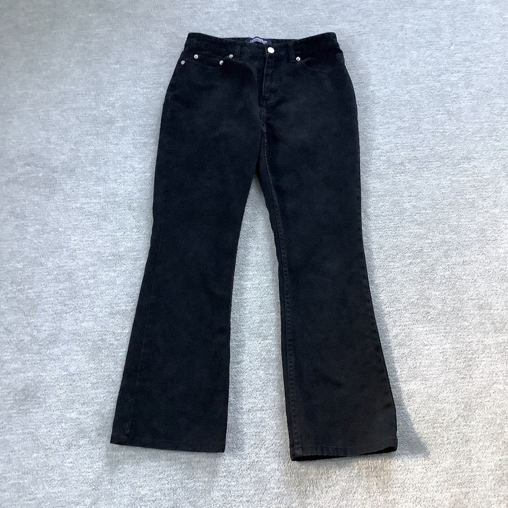 LONDONJEAN Black Denim Bootcut Jeans Sz. 8